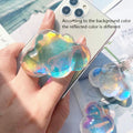 3D Laser Cloud Foldable Magnetic Phone Finger Grip Holder Phone Finger Grip Babs A