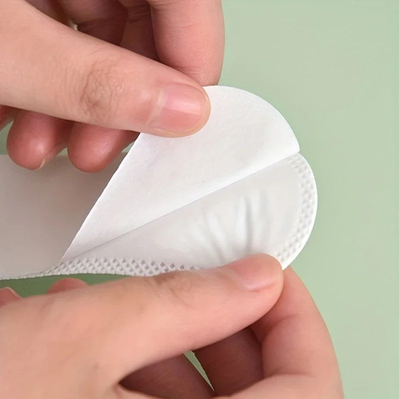 Hat Sweat Absorber Pads – Adhesive Cap Liner Sweatband 10/50PCS Hat Sweat Liner Pads Babs