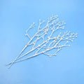 Artificial Rattan Branch Stems – Wedding, Christmas & Home Décor Artificial Branch Decor Babs Milky White 1 Piece