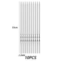 Reusable Stainless Steel BBQ Skewers – Kebab Grilling Set BBQ Skewer Set Babs 10PCS