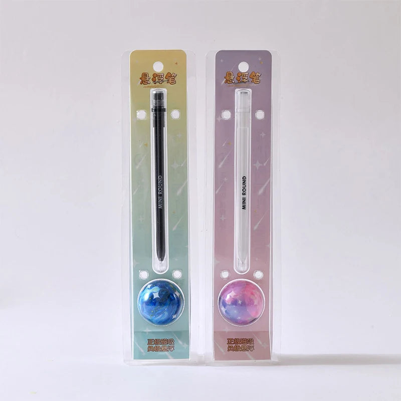 Rotating Planet Spinning Gel Pen | Fun Student Stationery Spinning Gel Pen Babs