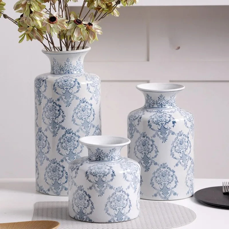 Modern Luxury Ceramic Vase – Elegant Decorative Flower Bottle Decorative Ceramic Vase Babs