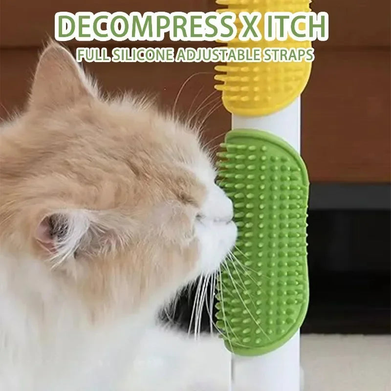 Rubber Dog Bath Massage Grooming Brush – All Coats & Pets Pet Grooming Brush Babs