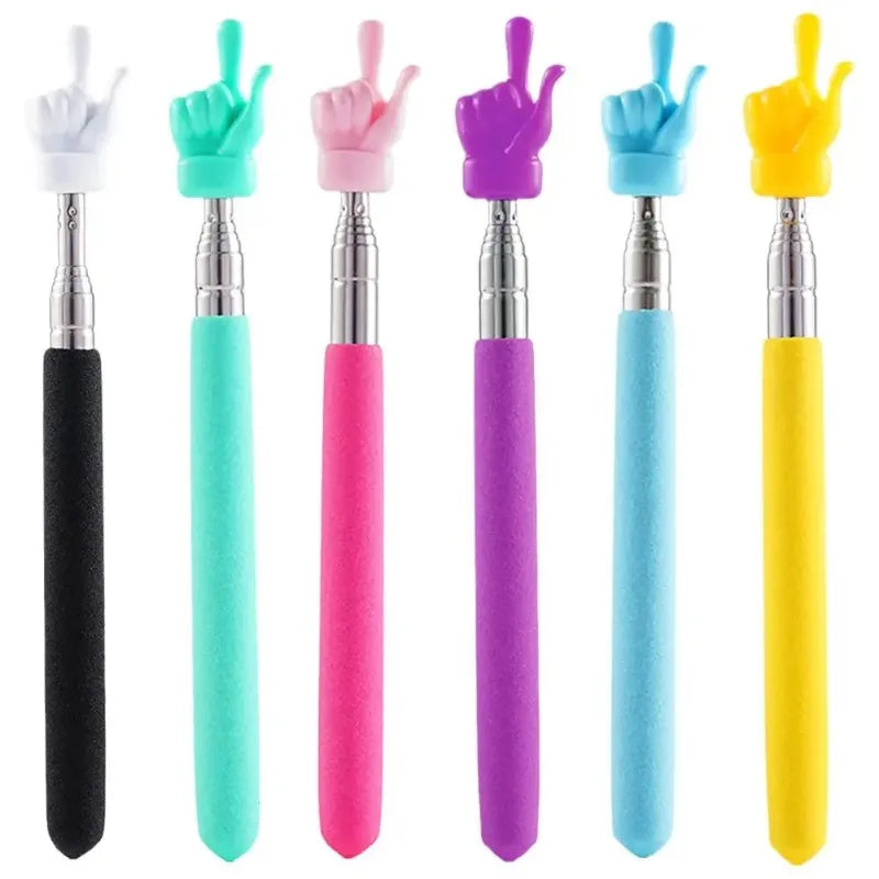 Retractable Finger Teacher Pointer Stick – Stainless Steel Telescopic Pointer Stick Babs