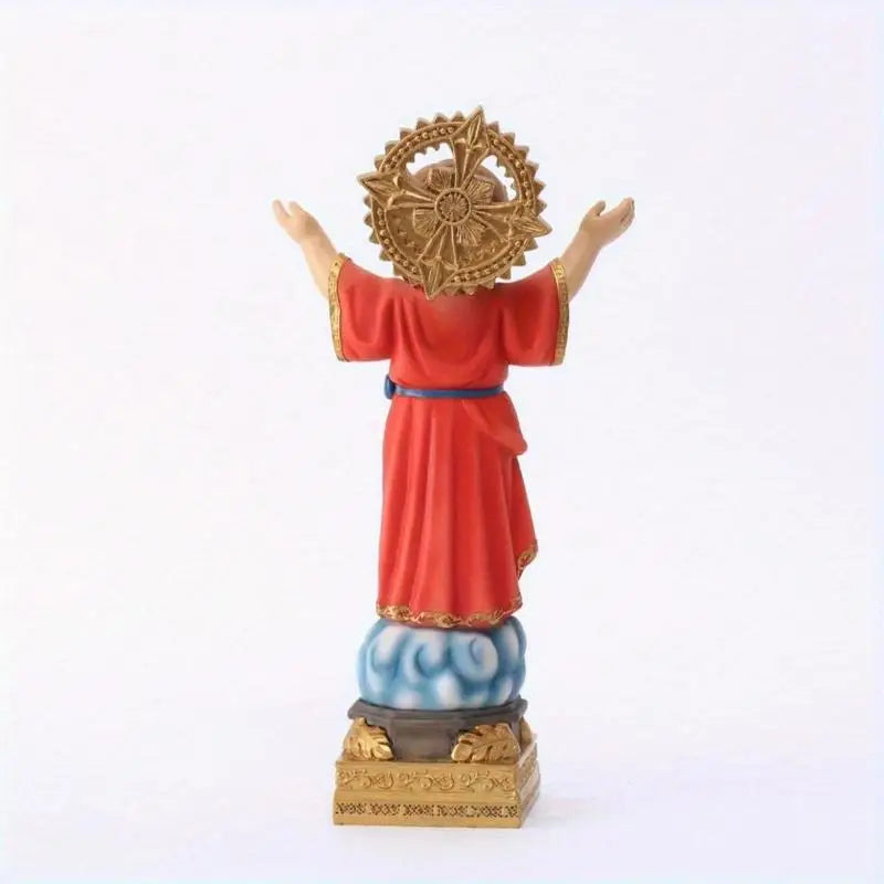 32.5cm Divino Niño Jesús Resin Statue | Baby Jesus Figurine Religious Figurine Babs