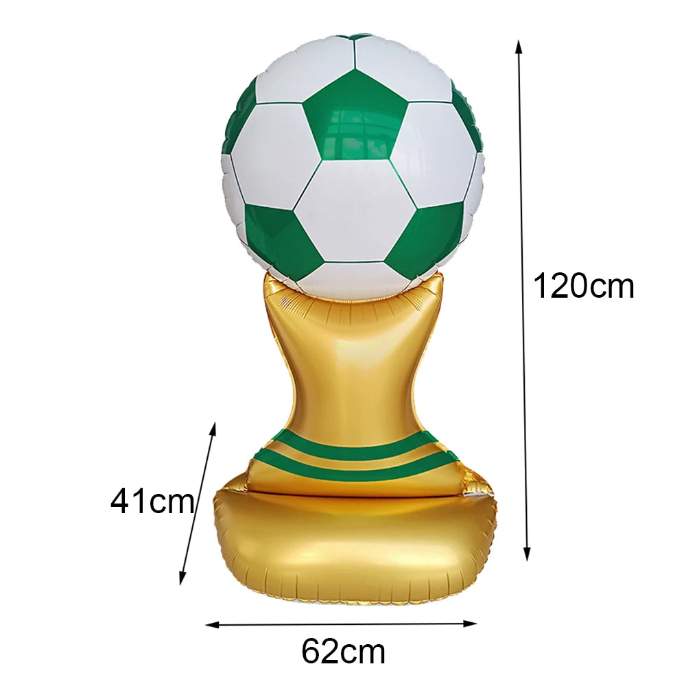 Soccer Theme 7th Birthday Party Decorations Set – Balloons & More Party Decoration Set Babs Standing Balloon F As pictures show