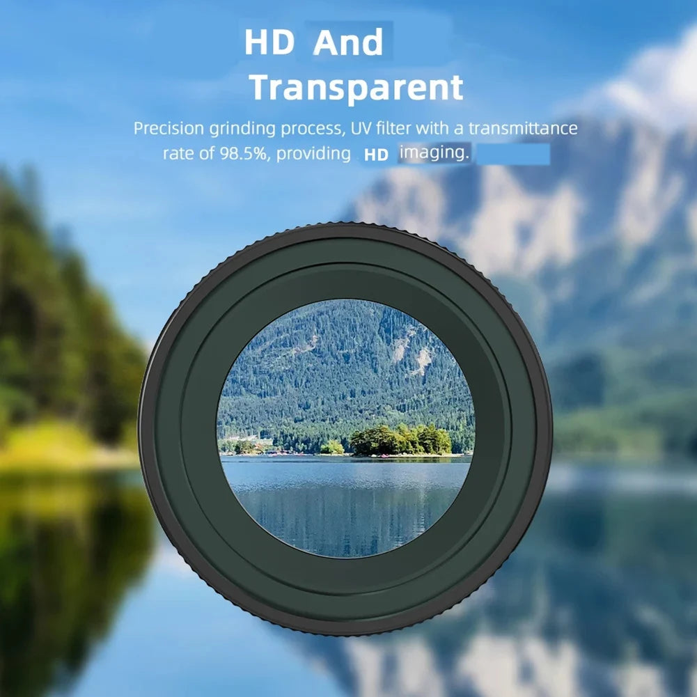 Optical Lens Filter Set for Insta360 GO3S Action Camera Camera Lens Filter Set Babs