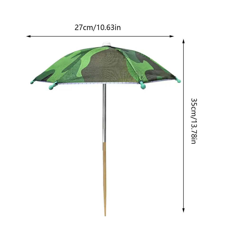 Mini Plant Umbrella UV Shade Cover for Outdoor Garden & Patio Garden Shade Umbrella Babs Camouflage