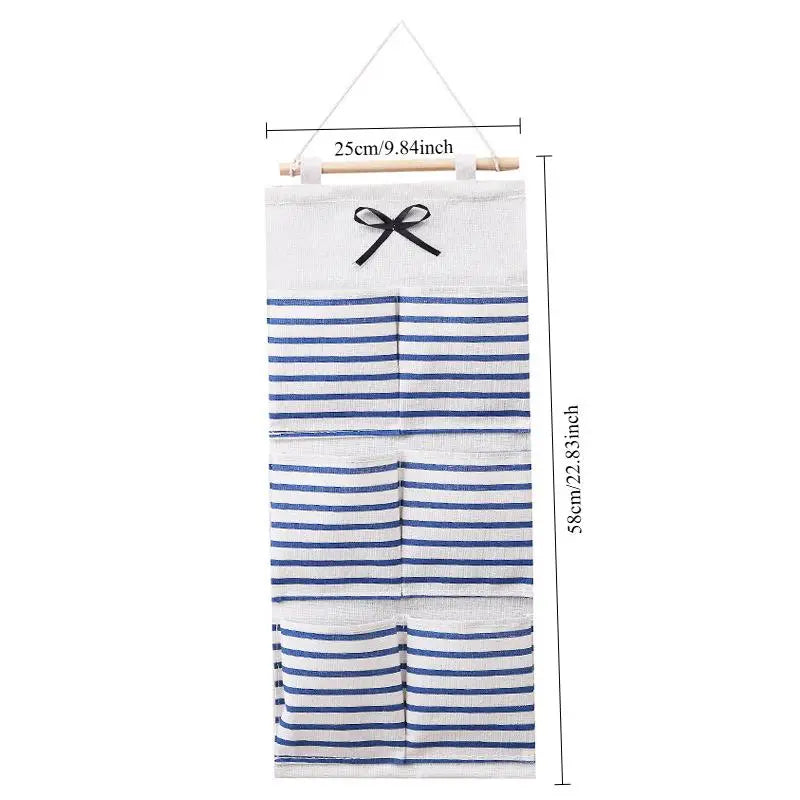 Wall Mounted Multi-Layer Storage Bag – Door Organizer Door Storage Organizer Babs 1pc