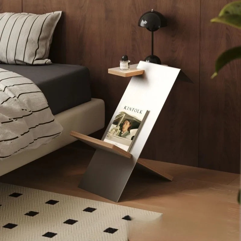 Nordic Modern Stainless Steel Side Table | Luxury Minimalist Stainless Steel Side Table Babs