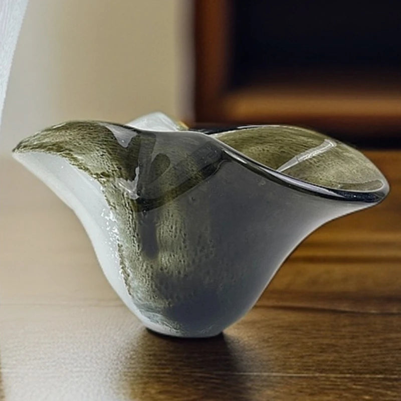Modern Luxury Glass Vase | Minimalist Home Décor Flower Vase Decorative Glass Vase Babs