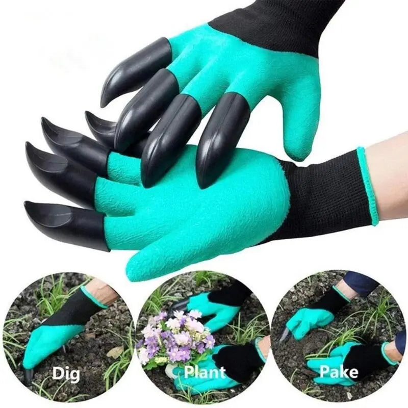 Garden Genie Gloves with Claws – Waterproof Gardening Gloves Gardening Claw Gloves Babs