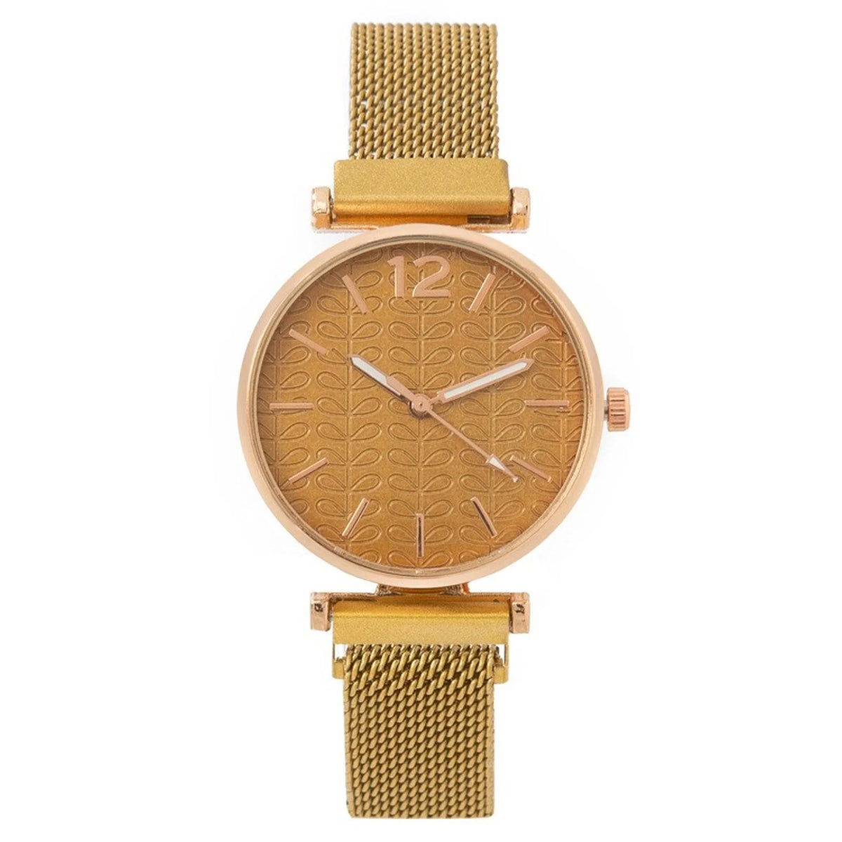 Women's Golden Vintage Quartz Wristwatch – Luxury Ladies Watch Ladies Fashion Watch Babs Gold