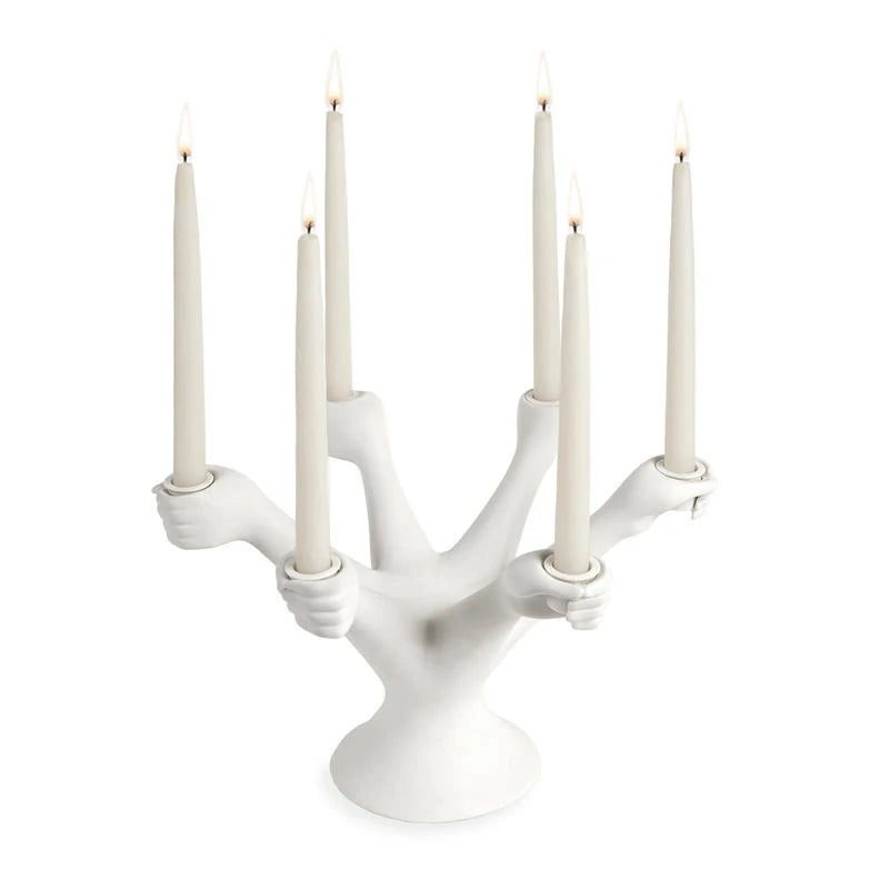 Nordic White Candle Holders – Wedding & Home Decor Candlestick Candle Holder Babs