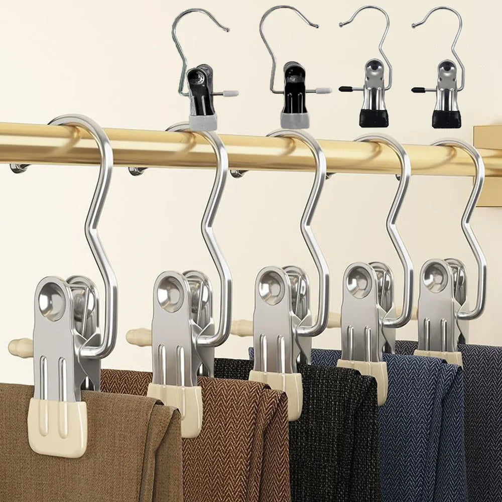 20PCS Boot Hanger Clips – Space-Saving Laundry Hooks & Pins Closet Hanger Clips Babs