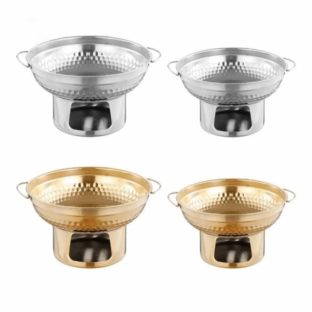Stainless Steel Hot Pot 20/22cm – Fast Heating & Double Handle Stainless Steel Hot Pot Babs