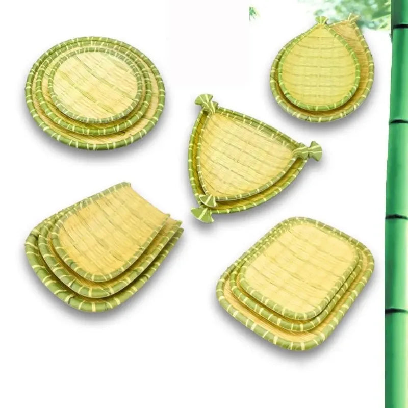 Melamine Bamboo Weave Serving Tray – Hot Pot & BBQ Plate Melamine Serving Tray Babs