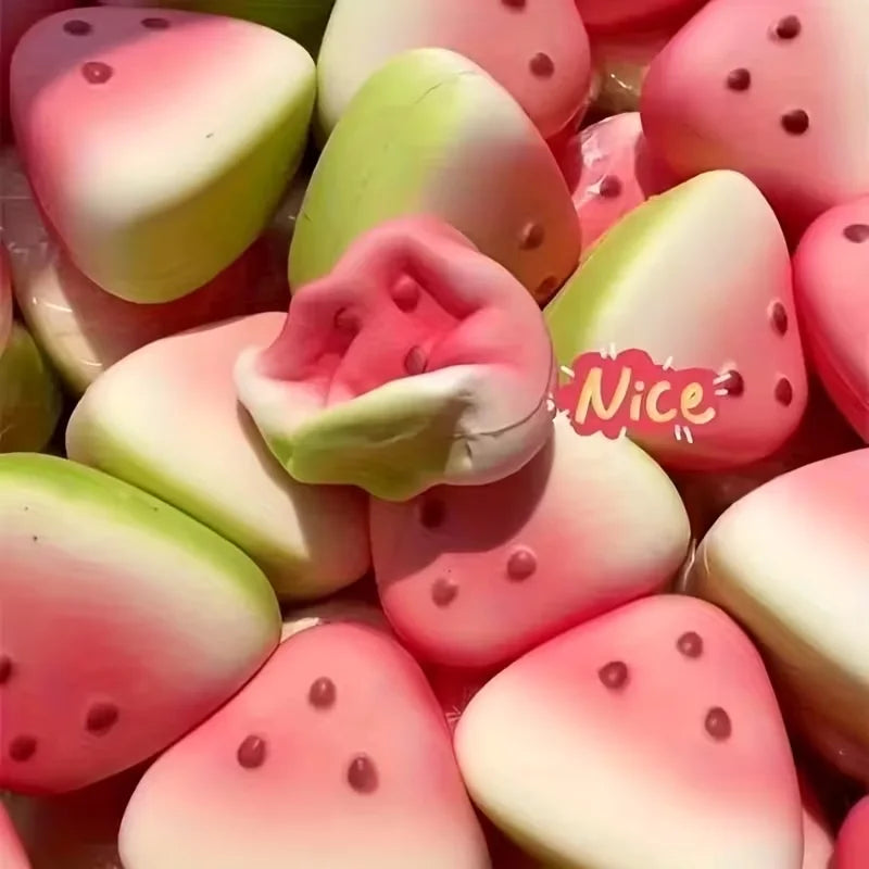 Watermelon Fidget Squeeze Toy 2/4 Pcs – Kids Party Favors Fidget Squeeze Toy Babs