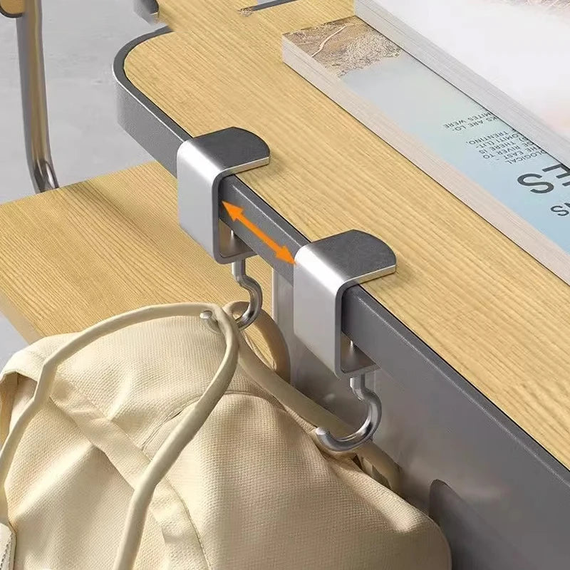 Portable Stainless Steel Table Hook – Removable Bag Hanger Desk Bag Hook Babs