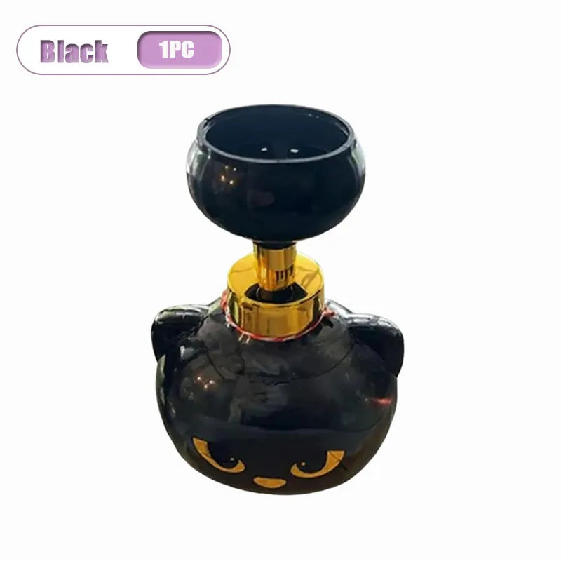 Cat Paw Foaming Soap Dispenser 500ml – Refillable, 1–5 Pack Foaming Soap Dispenser Babs Black-1PC