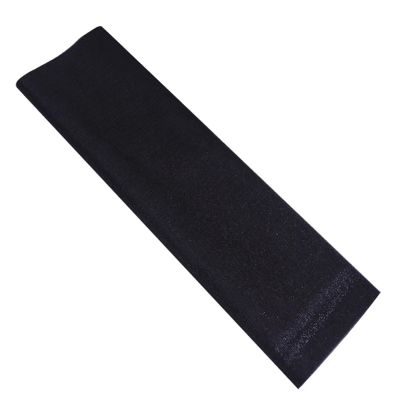 5m Sheer Organza Tulle Fabric Roll – Wedding Chair Sashes Décor Organza Fabric Roll Babs Black