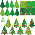 24-Set Christmas Tree DIY Craft Kit – Cards & Stickers Kids Craft Kit Babs 24pcs