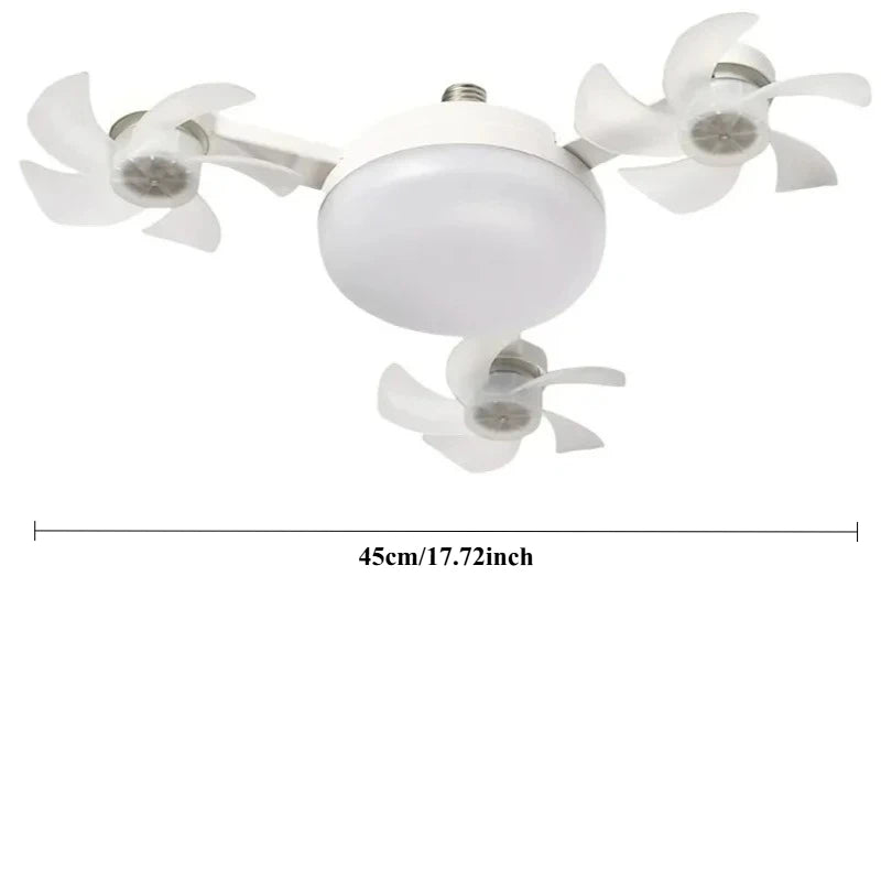 RTONTR LED Ceiling Fan Light | Remote Control & Dimming LED Ceiling Fan Light Babs