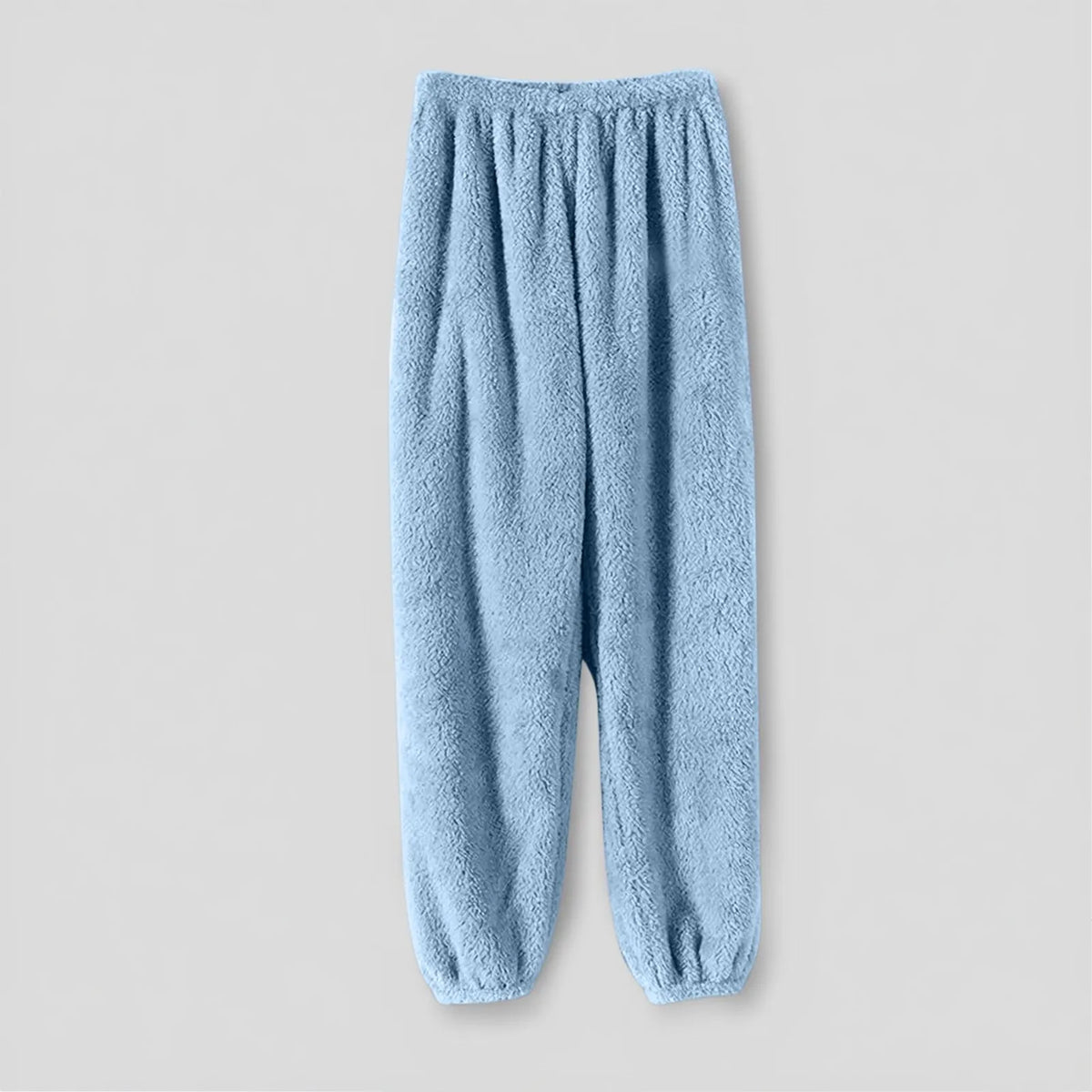 Women's Velvet Pajama Pants – Warm Elastic Waist Lounge Trousers Pajama Lounge Pants Babs