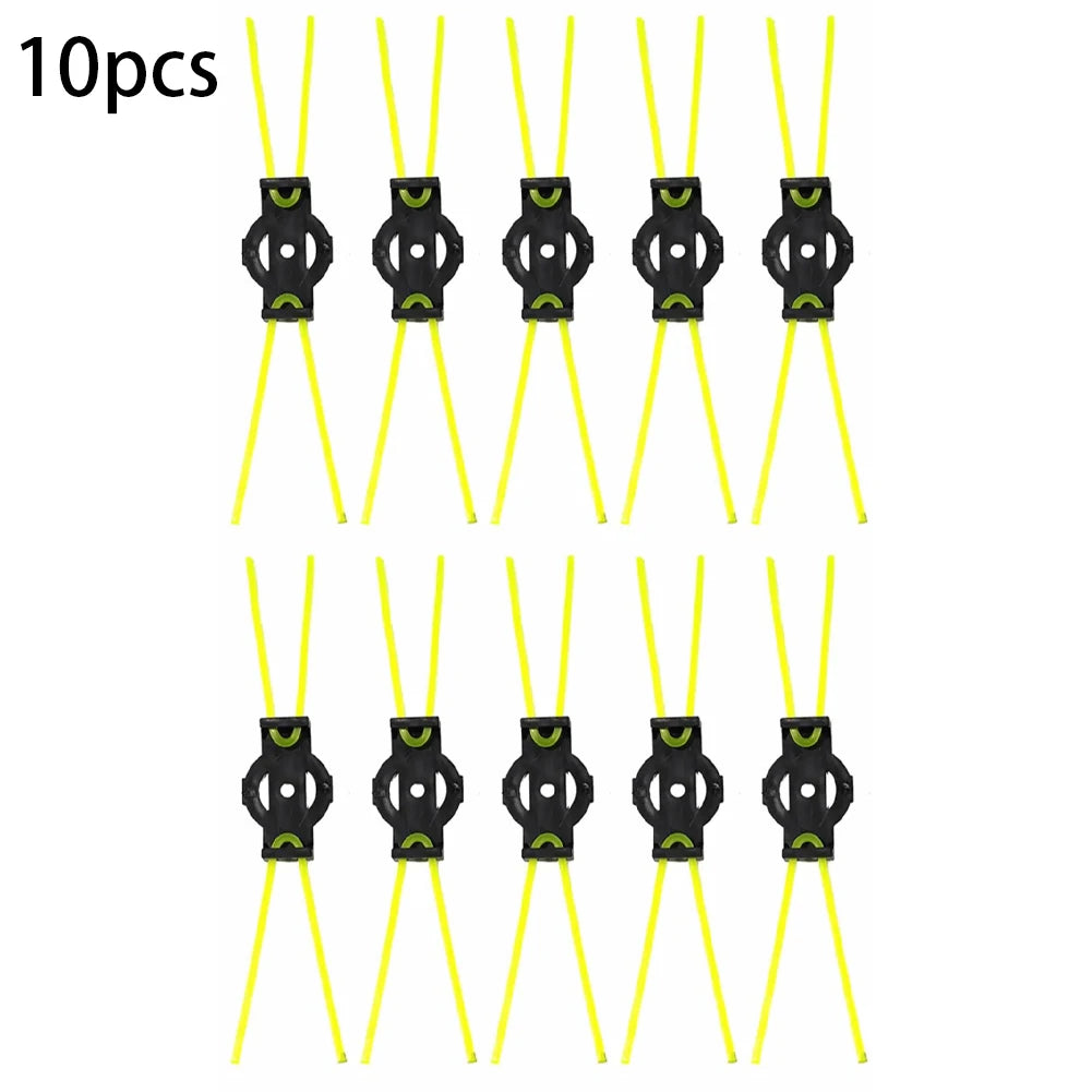 10-Pack Grass Trimmer Head Replacement Rope – Garden Tool Trimmer Head Accessory Babs 10pcs