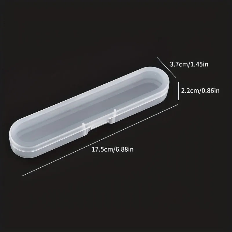 Slim Plastic Storage Box for Brushes, Pens & Tweezers Slim Storage Box Babs