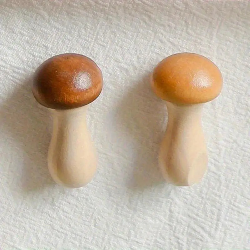 Wooden Mushroom Chopstick Holder & Utensil Rest | Table Decor Chopstick Rest Babs