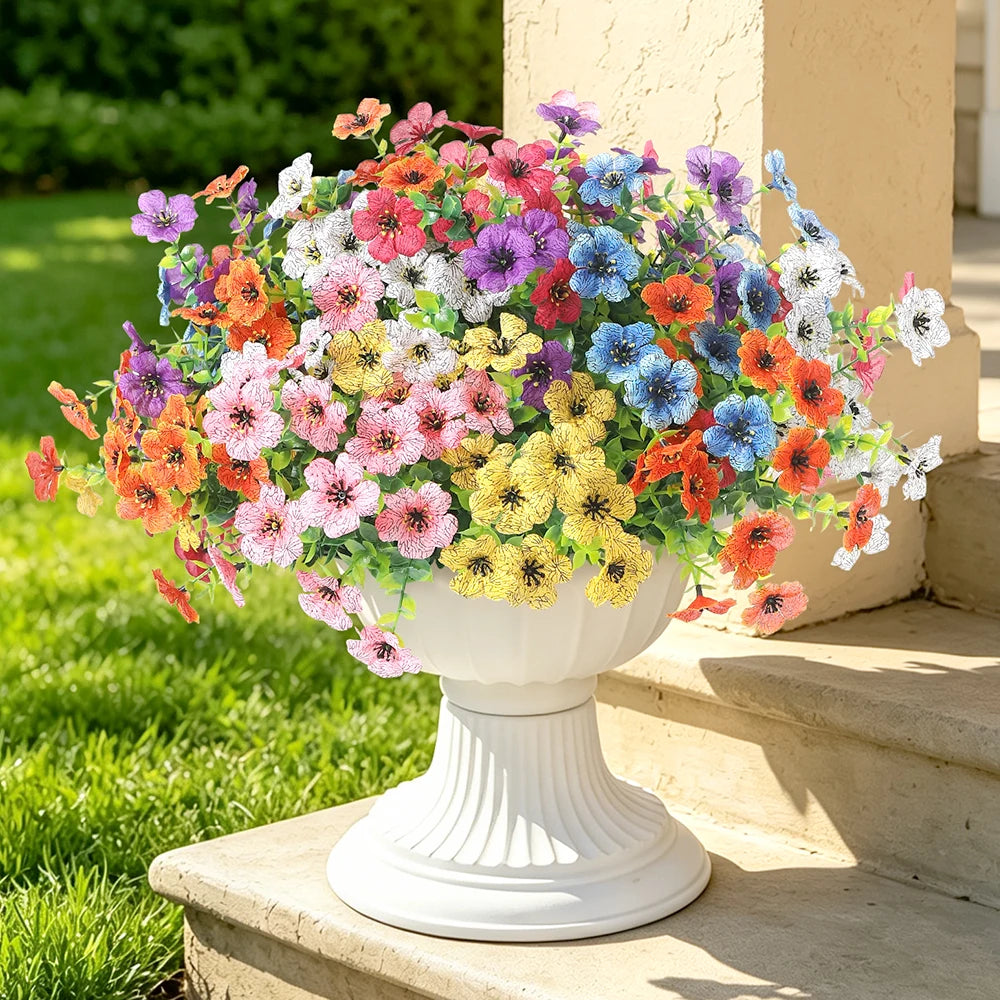 35cm Anti-UV Artificial Orchid Branch | Wall & Home Decor Artificial Flower Decor Babs
