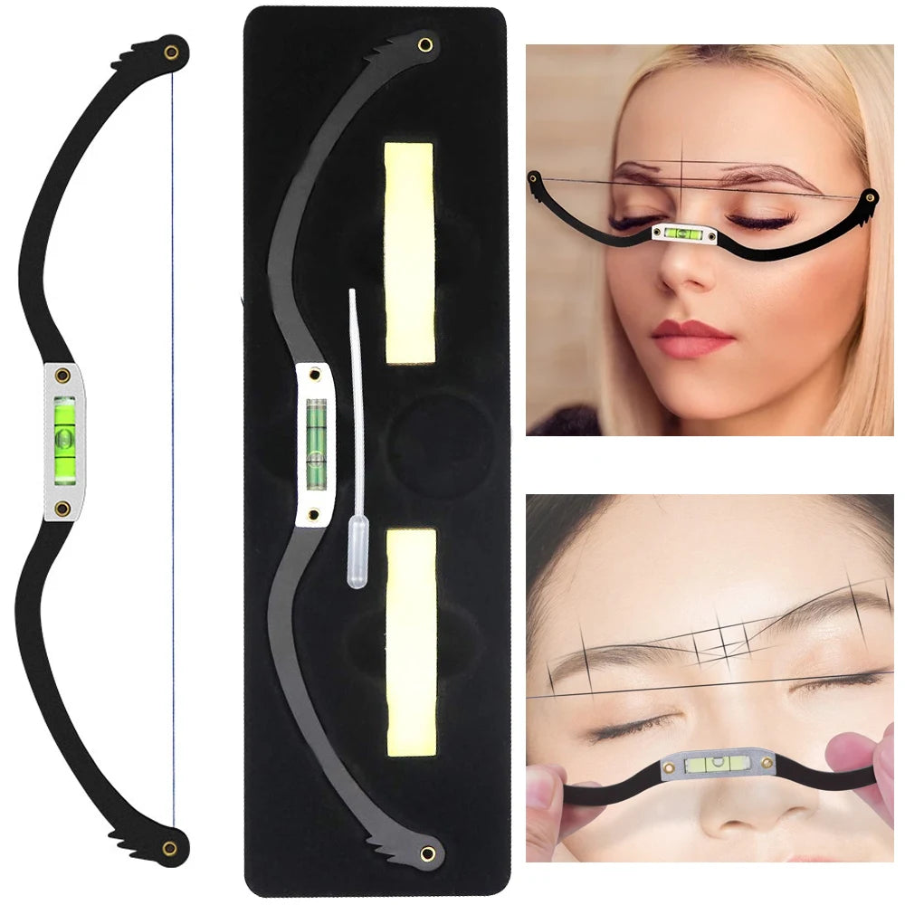 Eyebrow Microblading Mapping Ruler & Leveler Kit – Brow Tool Eyebrow Mapping Tool Babs