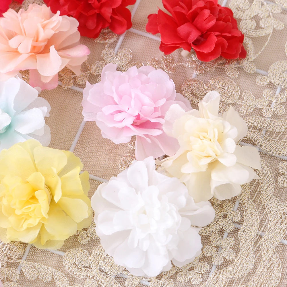 10/20Pcs Artificial Chiffon Silk Flowers – Wedding & Home Decor Artificial Flowers Babs