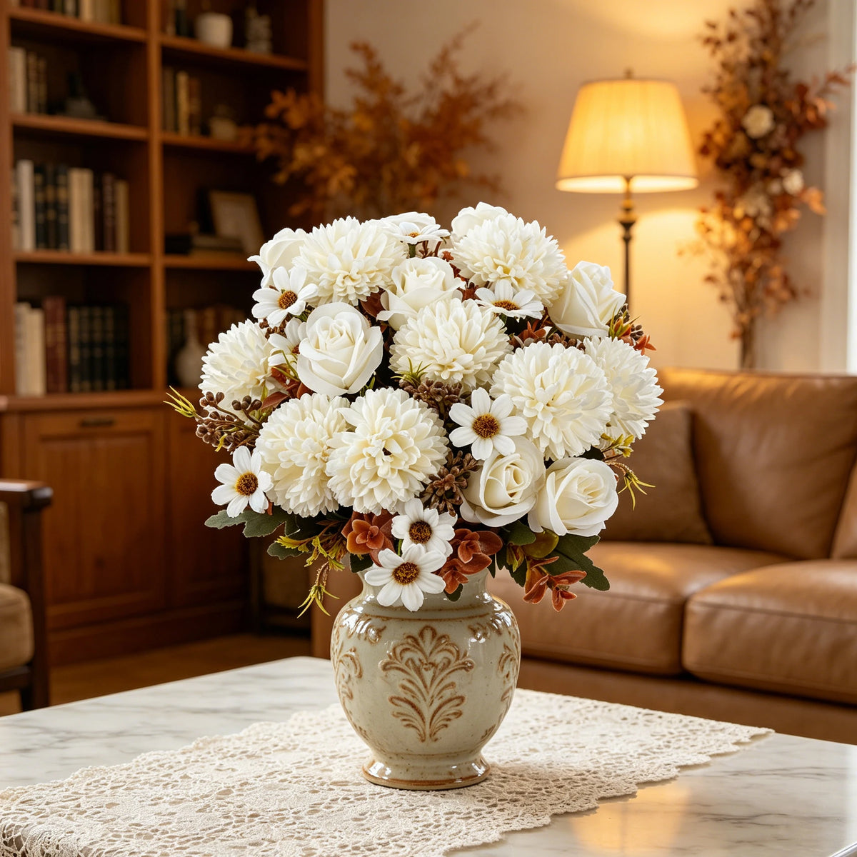 Silk Rose Artificial Flowers – Wedding, Home & DIY Décor Artificial Silk Flowers Babs