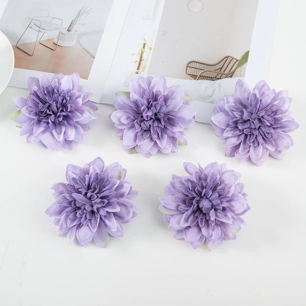 Artificial Silk Rose Heads for Wedding & Home Décor – 20/40 Pcs Artificial Flower Heads Babs COLOR 12 40 pieces