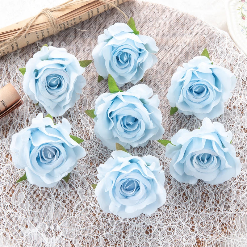 Silk Rose Artificial Flowers for Wedding, Party & Home Décor Artificial Silk Flowers Babs color 10 30pcs
