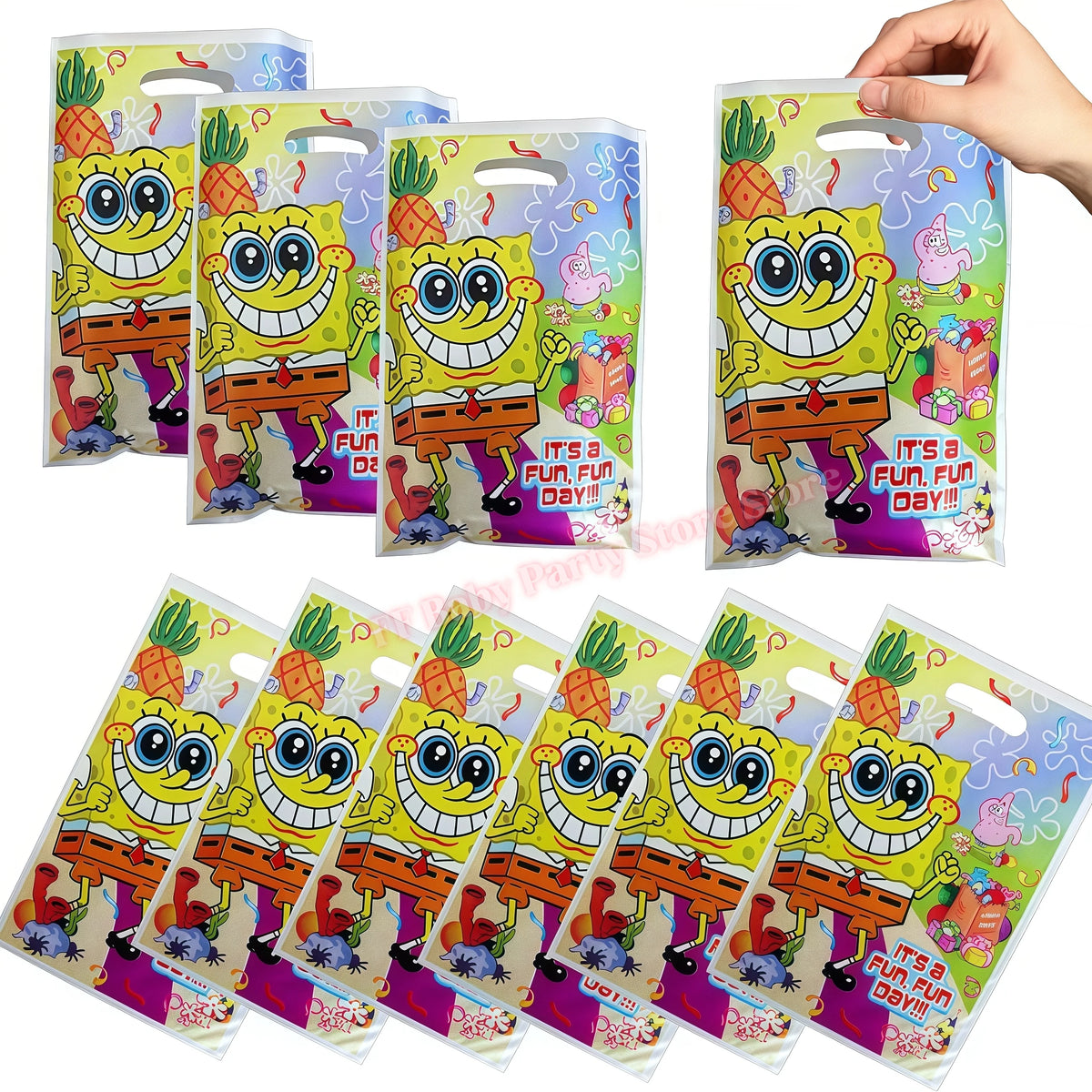 Cartoon Kids Birthday Party Decoration Set – Balloons, Backdrop & More