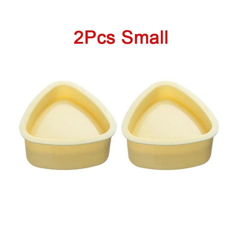 Onigiri Triangle Rice Ball Mold – Sushi Shaper Tool Set Sushi Rice Mold Babs 2pcs Small