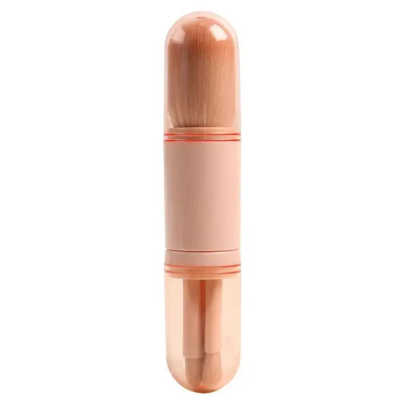 4-in-1 Retractable Mini Eye Makeup Brush – Portable Tool Makeup Brush Set Babs pink