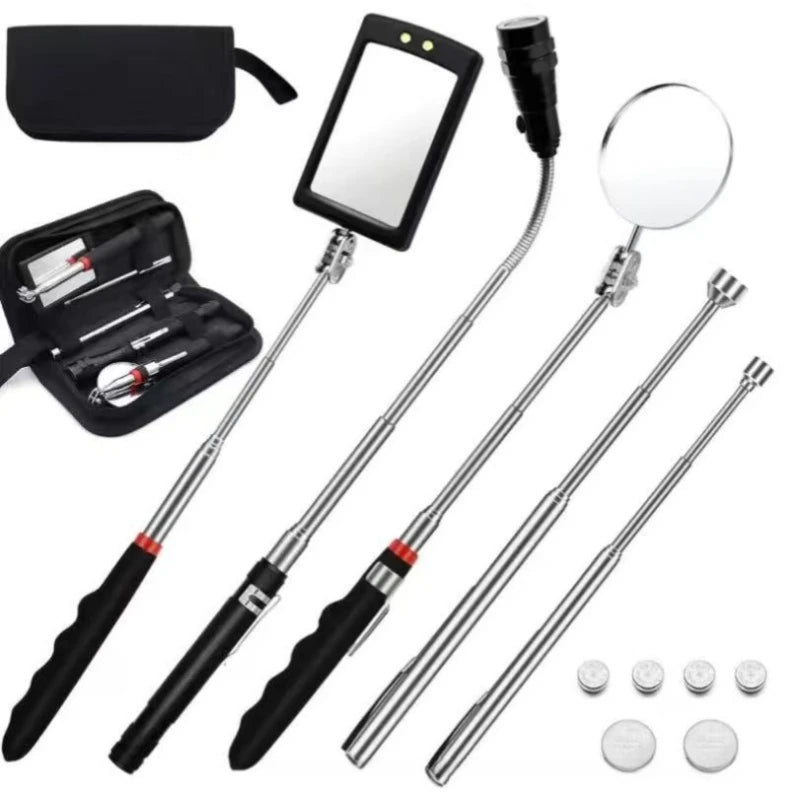 Telescoping Magnetic Pickup Tool – Extendable Grabber Stick Magnetic Pickup Tool Babs