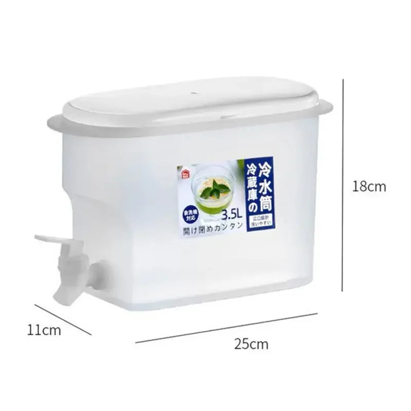 3.5L Fridge Cold Kettle with Faucet – Beverage Dispenser Beverage Dispenser Kettle Babs