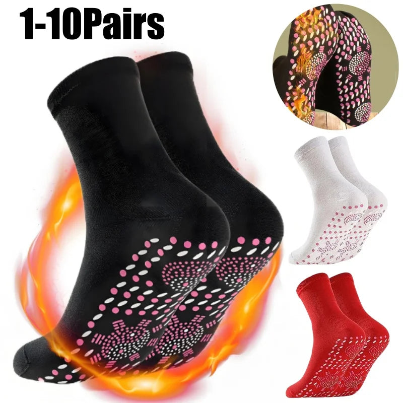 Magnetic Therapy Massage Socks – Warm Non-Slip Winter Socks Magnetic Therapy Socks Babs