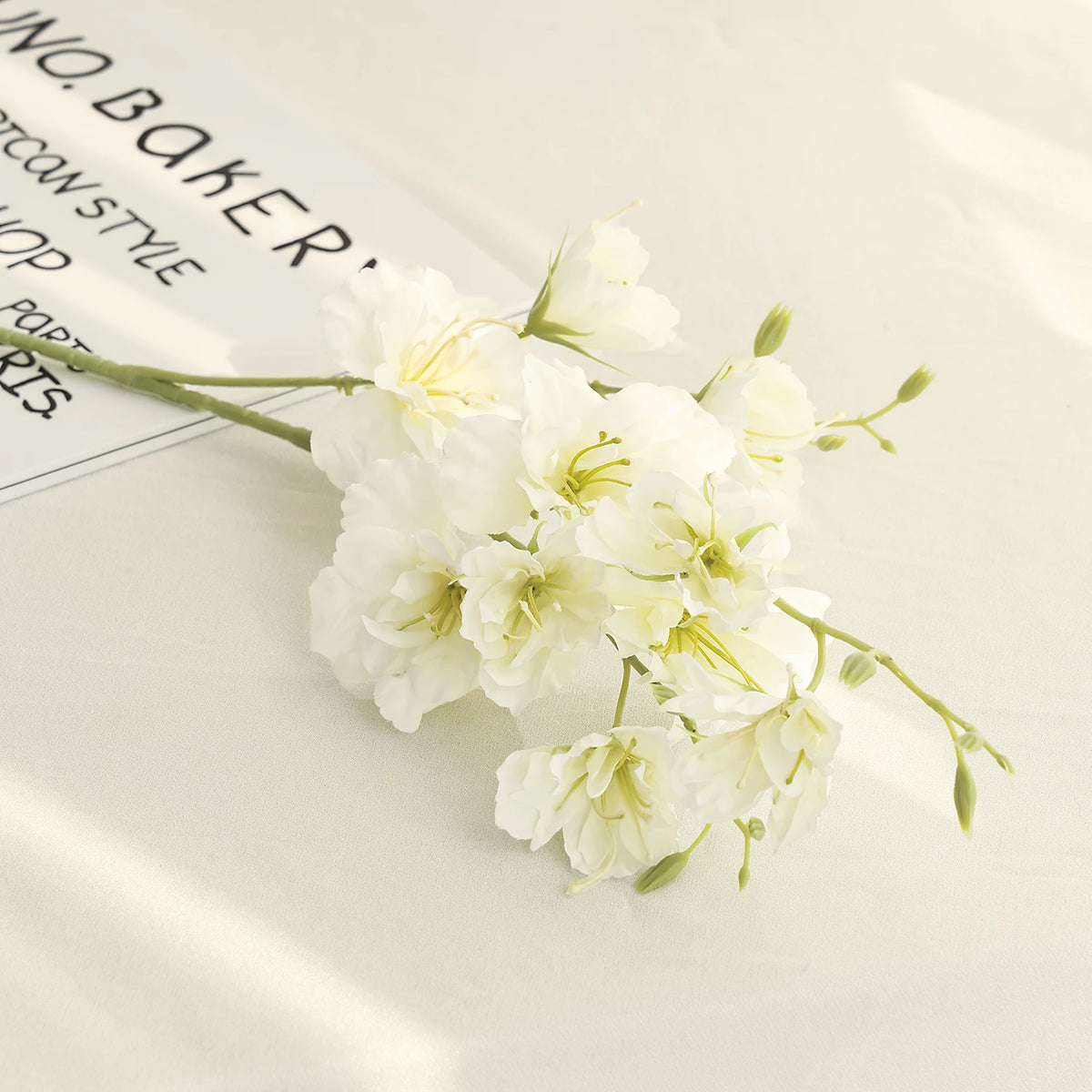 Artificial Silk Crabapple Flower Bouquet – Wedding & Home Decor Artificial Flower Bouquet Babs