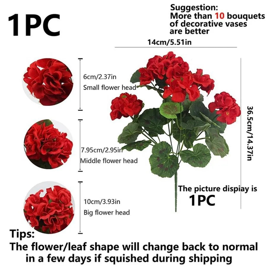 Silk Begonia Artificial Flowers – Wedding, Wreath & Home Decor Artificial Flowers Babs