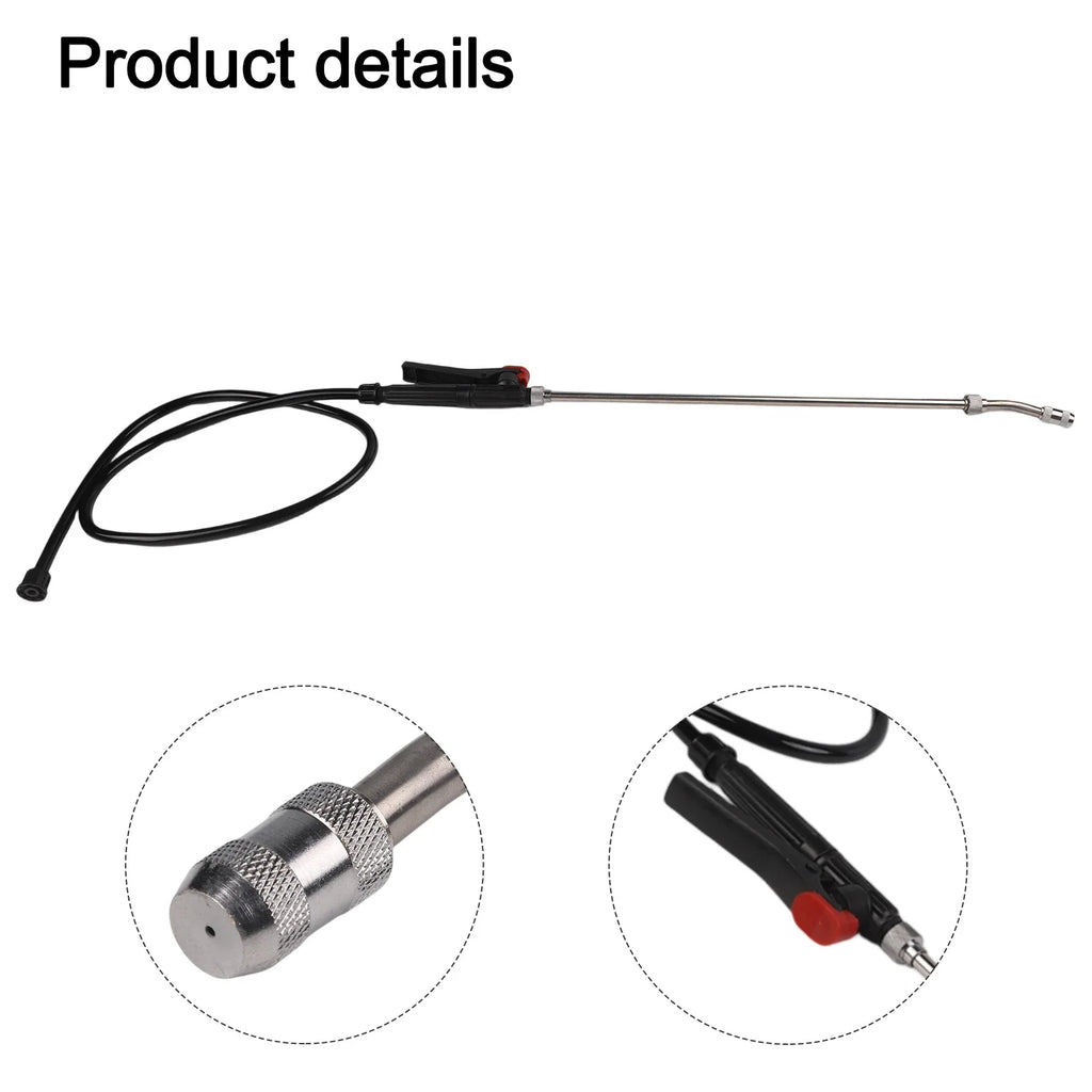 29-In Stainless Steel Garden Sprayer Wand – Adjustable Nozzle Garden Sprayer Wand Babs