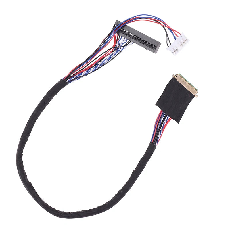 40 Pin 6 Bit LVDS LCD Screen Cable for LED Display | HUXUAN LVDS Display Cable Babs