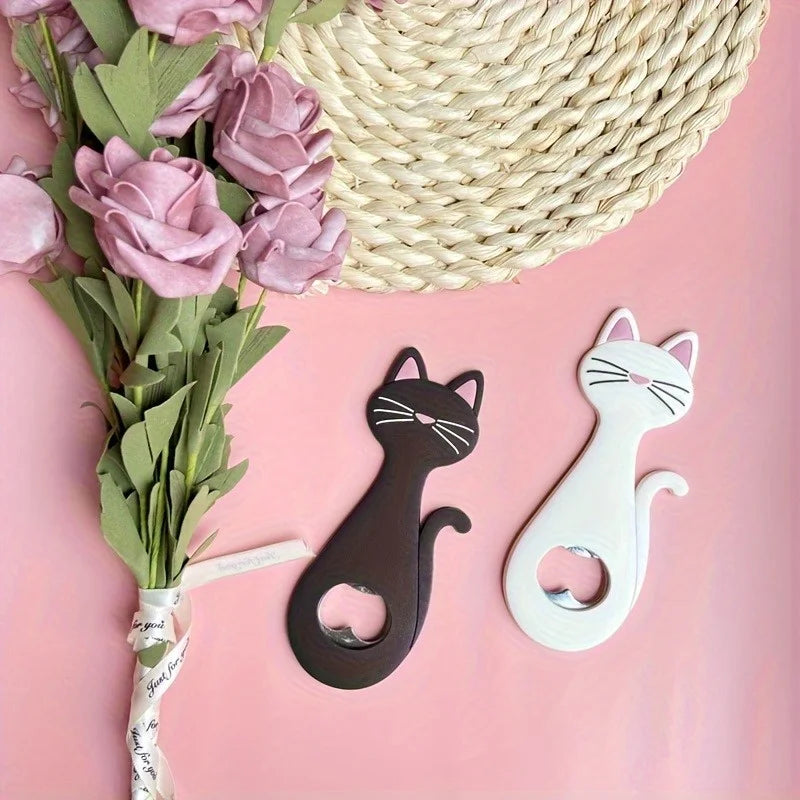 Magnetic Cat Fridge Bottle Opener – Cartoon Fridge Magnet Magnetic Bottle Opener Babs