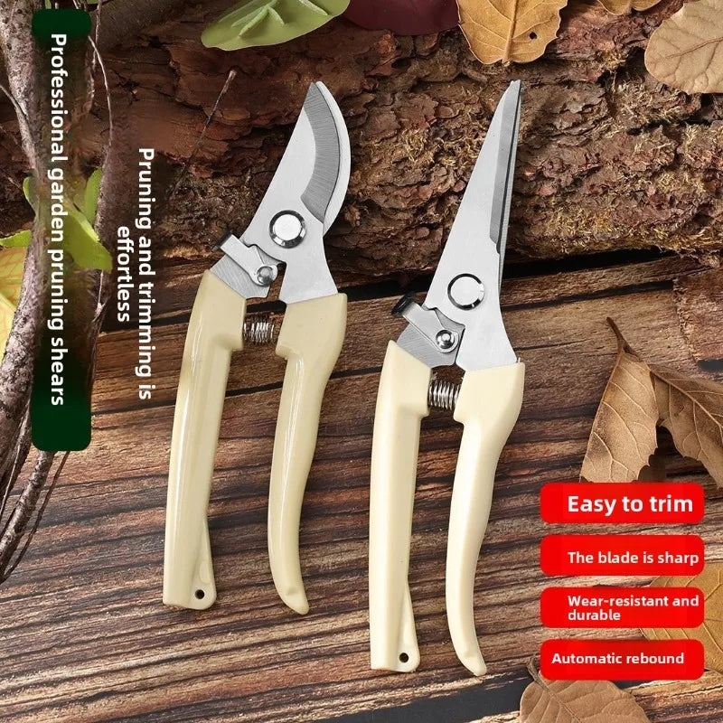 Stainless Steel Pruning Shears – Garden & Orchard Branch Cutter Pruning Shears Babs