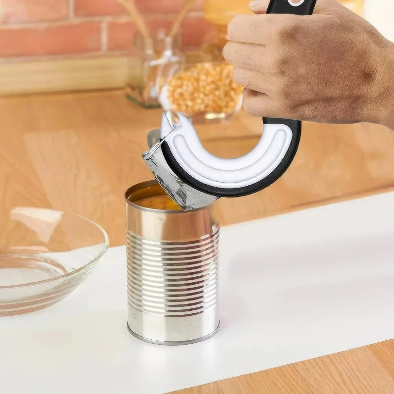 Hook Type Can Opener Black – Stainless Steel Kitchen Tool Can Opener Babs